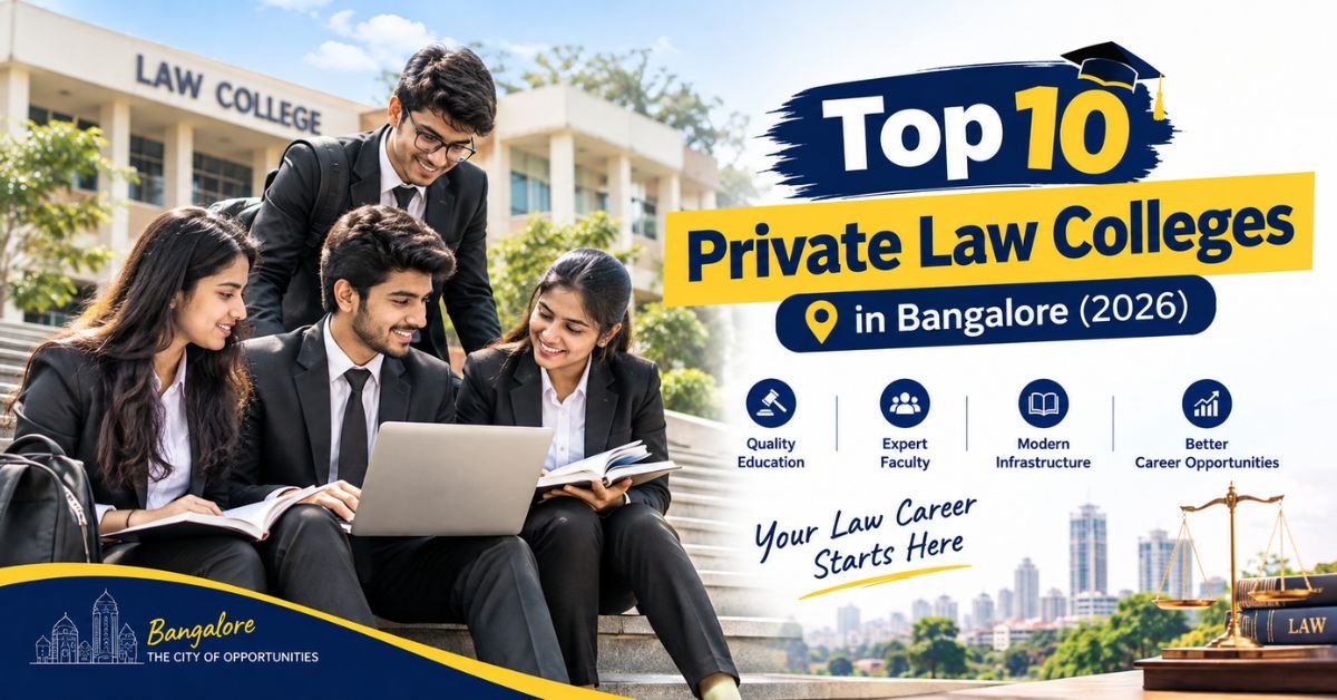 You are currently viewing Top 10 Private Law Colleges in Bangalore (2026): Fees, Admissions, Faculty, Cutoff & Rankings