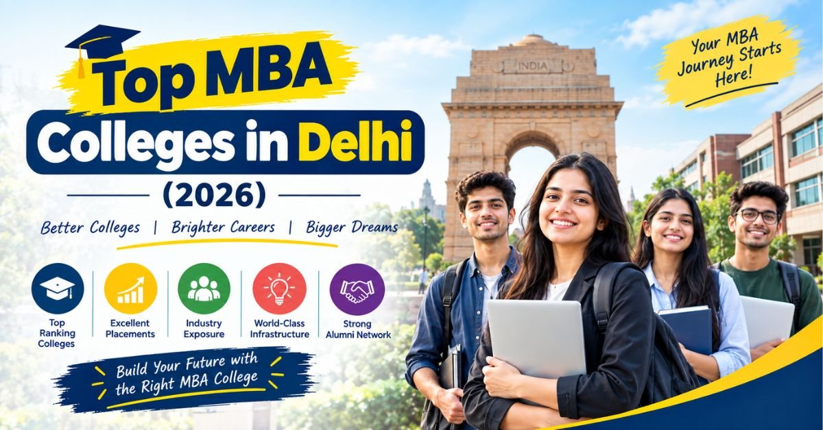You are currently viewing Top MBA Colleges in Delhi (2026): Rankings, Fees, Placements & Admission Guide