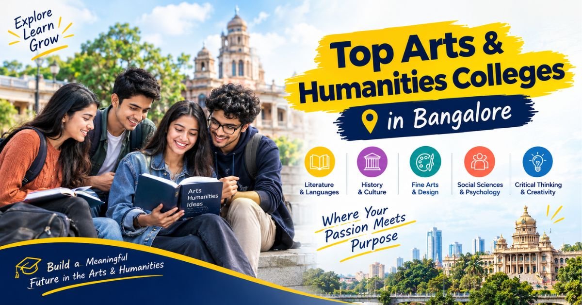 You are currently viewing Top Arts & Humanities Colleges in Bangalore (2026): Fees, Cutoff, Rankings & Admission Guide